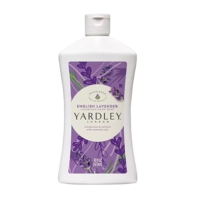 Yardley London English Lavender Liquid Hand Soap Refill, 16 Ounce