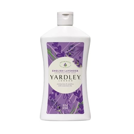Yardley London English Lavender Liquid Hand Soap Refill, 16 Ounce