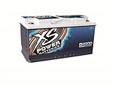 XS Power D4900 12V BCI Group 49 AGM Battery (Max Amps 4,000A, CA: 1075 Ah: 80, 3000W / 4000W)