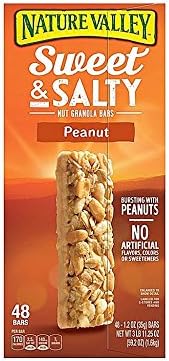 Nature Valley Sweet & Salty Bar, Peanut, 3 pounds and 11.25 ounces