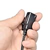 HYSHIKRA Walkie Talkie Earpiece with mic, 2 Pin Headset with PTT, Compatible with Kenwood eSnic Retevis Baofeng UV-5R Radio Ear Piece for Security Bodyguard (Transparent tube with earplugs, 1 Pack) #3