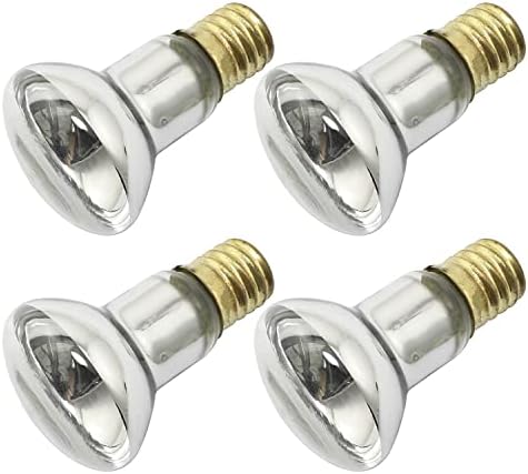 SQXBK Lava Lamp Bulb 4PCS 120V 40W R39 E17 Reflector Type Replacement Light Bulbs