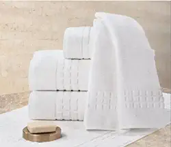 Kit Com 2 Toalhas Banho Teka Profiline Hotel e Pousada 500g/m² Gramatura Fio Duplo Toque Macio e Super Absorção Branca (LUXO)