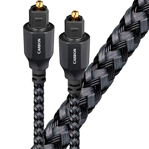 AudioQuest Carbon Toslink Fiber Optic Digital Audio Cable - 4.92 ft. (1.5m)