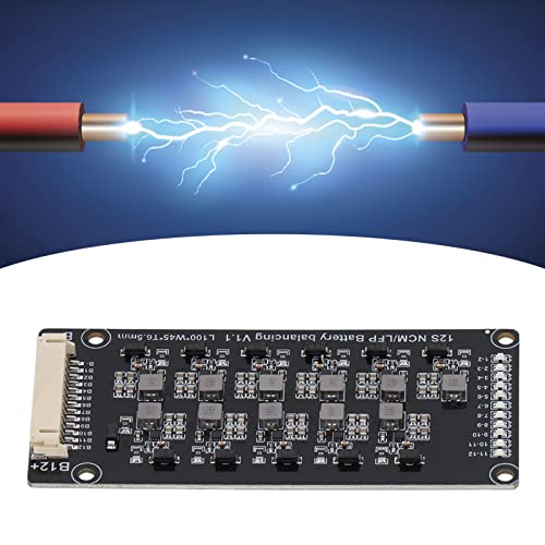 Tablero ecualizador activo para baterías LFP de 12 celdas con transferencia inductiva de energía, corriente de balanceo de 1,2 A y MOS de ultra baja resistencia interna para igualación de voltaje miniatura 7