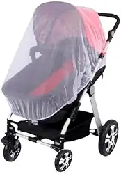 Mosquiteiro de Poliéster Para Carrinho de Bebê