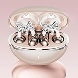 Luqeeg Bluetooth-Kopfhörer, V6.0-Klemm-Ohrhörer, Intelligente Geräuschunterdrückung mit...