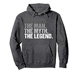 Grandpa The Man The Myth The Legend Father's Day Pullover Hoodie