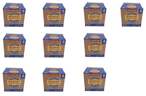 Fresh Cab FC6 4 Pack Botanical Mouse / Rodent Repellent Pouches - Quantity 10