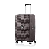 [アメリカンツーリスター] ダイアジップ スピナー76 Lサイズ DIAZIP SPINNER76 無料預け入れ by サムソナイト スーツケース 止水ファスナー 90L 100L 76cm フック 軽量 国内 海外 修学旅行 American Tourister L,コーヒー 23