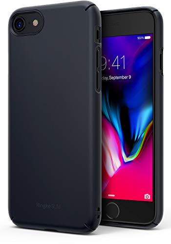 Ringke Slim Case Designed for iPhone 7/8 / SE 2020 (4.7-Inch) - Slate Metal