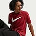 Nike Men's Sportswear Icon Swoosh T-Shirt, Team Crimson, Large