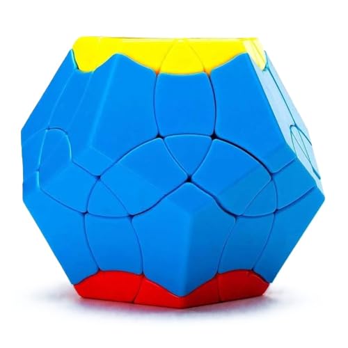 Image of SengSo Phoenix Megaminx Speed Cube | 12-Axis Shape Modification Puzzle | SengSo 3-Colors Megaminx, Jumbling and Bandaging Mechanism, 70mm Stickerless Logic Brain Teaser Puzzle