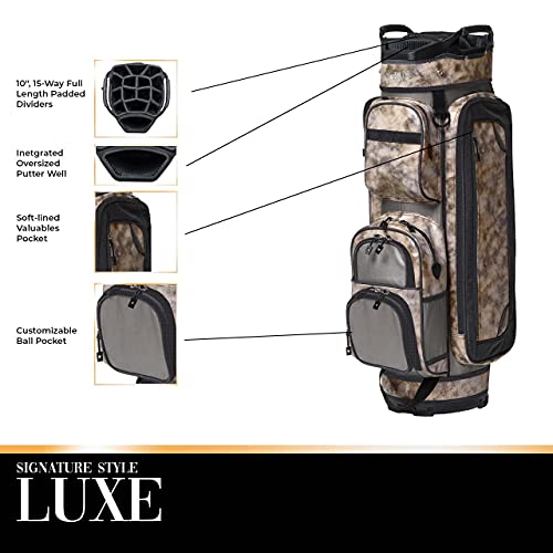 Glove It Ladie's Golf Bag - Lightweight, Nylon Cart Bag With 15 Dividers, Putter Well, Rain Hood & 8 Easy-Access Pockets,Gb300 #TOP3