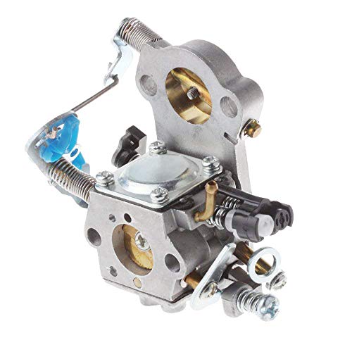 TOPEMAI WTA-29 Carburetor for Husqvarna 544883001 455E 455 Rancher 460 461 Gas Chainsaw with Air Filter Fuel Filter Spark Plug