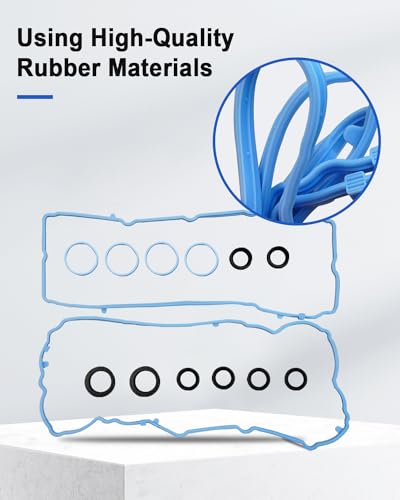 Image of VS50805R Engine Valve Cover Gasket & Intake Manifold Gasket Replace 5184596AE Fit for Chrysler 200 300 Dodge Avenger Challenger Charger Durango Jeep Cherokee Wrangler JK Ram 1500 ProMaster 2011-2020