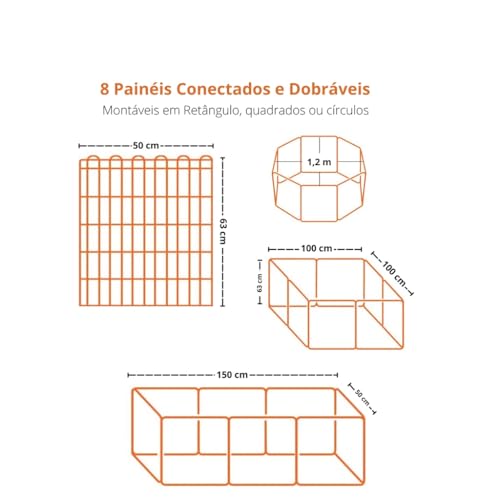 Cercado Para Pet Cercadinho Para Cachorro Gaiola Casinha Para Cachorro Gaiolas, Caixas & Casinha