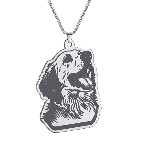 Collier mignon animal des Pyrénées bijou symbolique pour amoureux des chiens