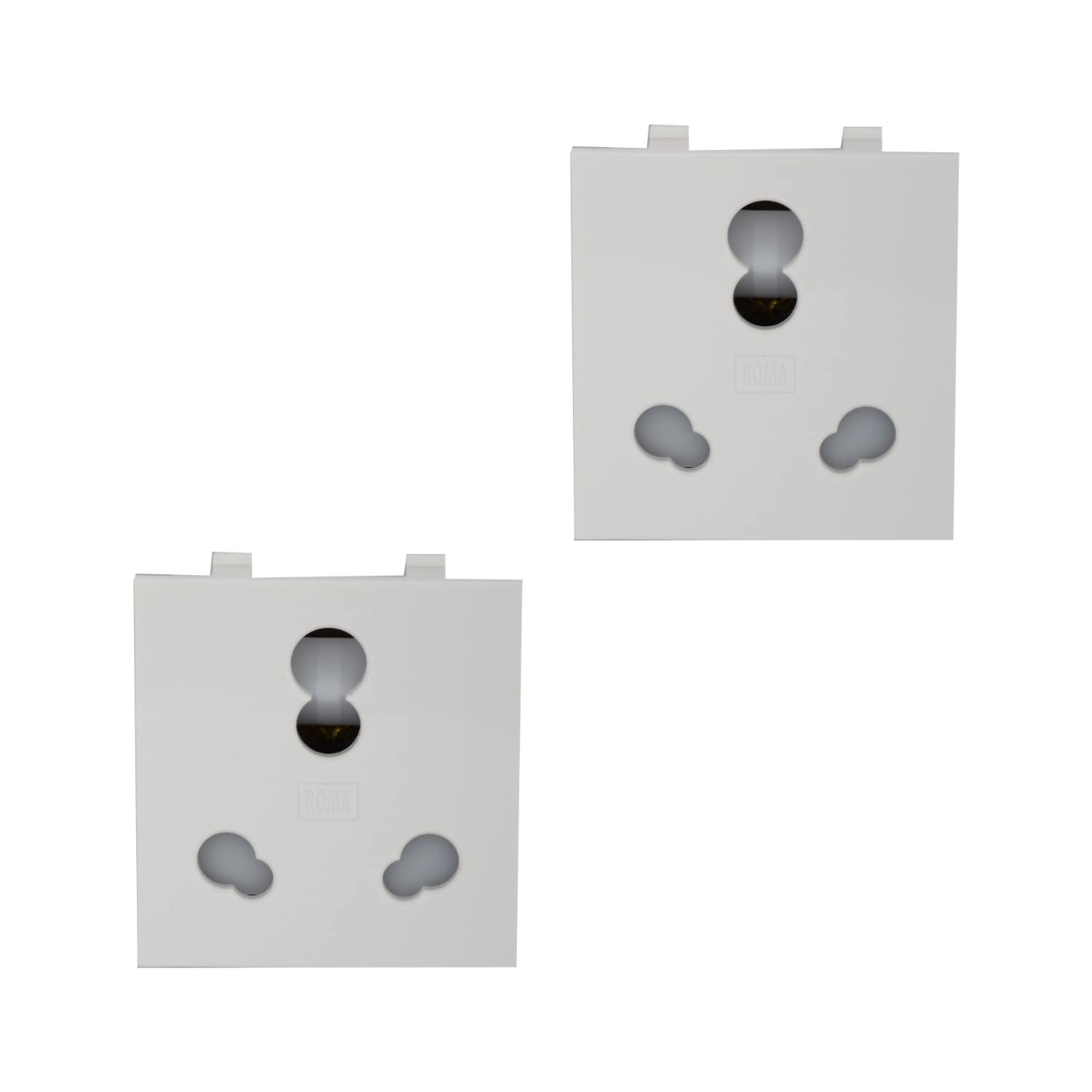 Anchor Roma Twin Socket Heavy Duty 30828, White, 10/20 amp 240V, (Pack of 2) (B0BR7N5CDY) Amazon Price History, Amazon Price Tracker