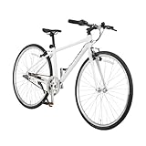 アップランド(UPLAND) クロスバイク ホワイト シマノ内装3段 Nexus搭載 前後Vブレーキ 超軽量 アルミ 700C jljt002