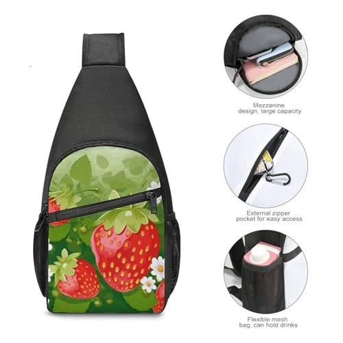 Morrales tipo sling para senderismo y viaje unisex miniatura 5
