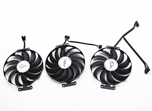 Bestparts New Fan Replacement for ASUS Graphics Card ROG Strix 3060Ti 3070 3080 3090 6700xt 6800 6900