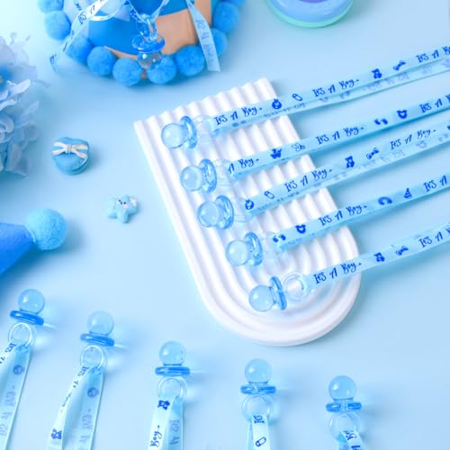 Image of XINHUIDALSQ 100 Baby Shower Pacifiers Necklace, Acrylic Pacifier Necklaces