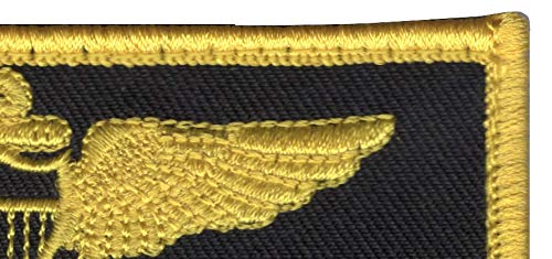 Aviation Pilot Black Wings Iceman Patch Hook And Loop #TOP6