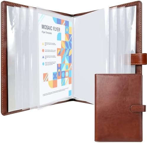 NEWYES Carpetas Archivadoras A4 con 30 Fundas Plastico – Carpeta ...