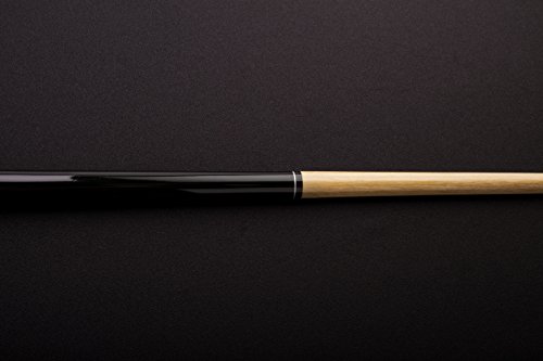 "Mizerak Shorty Cue (1 Piece), 40""", Natural And Black #TOP2