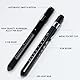 EuAcesry 2PCS Pupil Light Medicine, Diagnostic Light, Reusable LED Pen Lamp with Pocket Clip, Nurse Emergency Service Accessories, LED Pen Lamp for Nurses Students Doctors