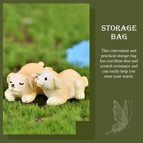Doitool 9Pcs Miniature Dog Figurines Resin Puppy Figure Cute Dog Cake Topper Cartoon Animal Statue Bonsai Figure Fairy Garden Ornament Accessories Car Dashboard Decoration Gift #TOP6