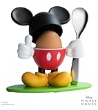 Inhalt: 1x Micky Maus Eierbecher mit Kappe (Höhe 14 cm, Ø 5,4 cm), 1x Eierlöffel - Artikelnummer: 1296386040