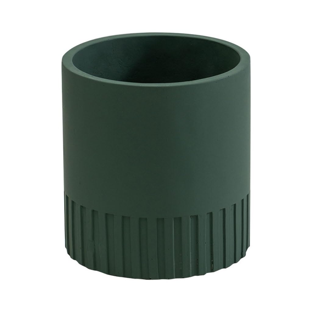 GELASIGE Flower Pots Nordic Light Luxury Flower Pots Cement Flower Pots Office Creative Decorations Balcony Flower Pots Outdoor Flower Pots