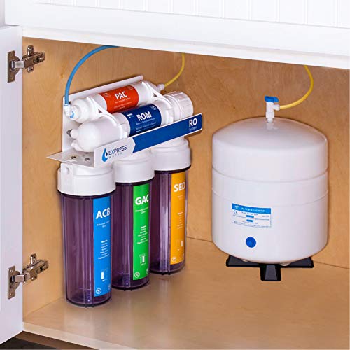 Express Water Clear Double O Ring Standards 10" Filter Housing For Water Filters/Reverse Osmosis Ro Systems #TOP5
