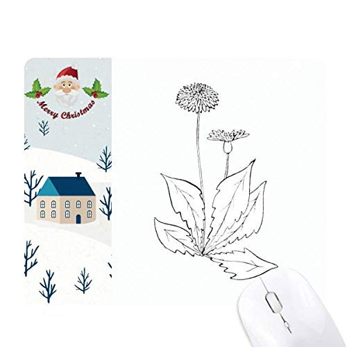 Tapis de souris fleur de pissenlit pour une ambiance bureau cocooning