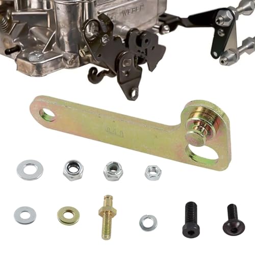 Trans TV Cable Corrector Kit Compatible with Edelbrock Carter Carburetor, Holley 700R4 Ford AOD Linkage Corrector Bracket Replaces AS5-05K