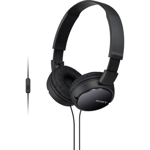 Sony Premium Lightweight Extra Bass Stereo Headphones with in-line Mic & Remote for Apple iPhone/Android Smartphone
