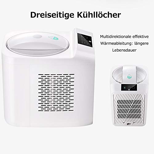 MNCYGJ Eismaschine 1L Speiseeisbereiter Softeismaschine Für Zuhause, Kein Vorfrieren Erforderlich Vollautomatische… – Bild 6