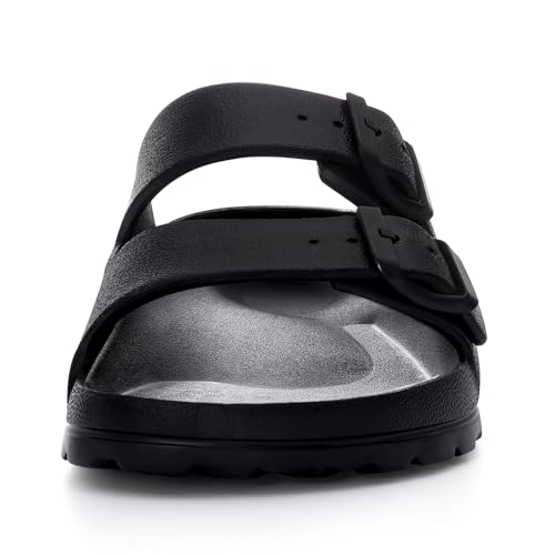 KIDMI Women's Comfortable EVA Sandals with Medium Arch Support, Adjustable Buckle Summer Beach Slide Sandal3