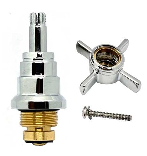 Tml Chrome Bsp 3/4" Si302 Ultra Nuie Hudson Reed Beaumont Replacement Tap Valve Handle Traditional Screw Down Bath Gland For I309x Without Indice