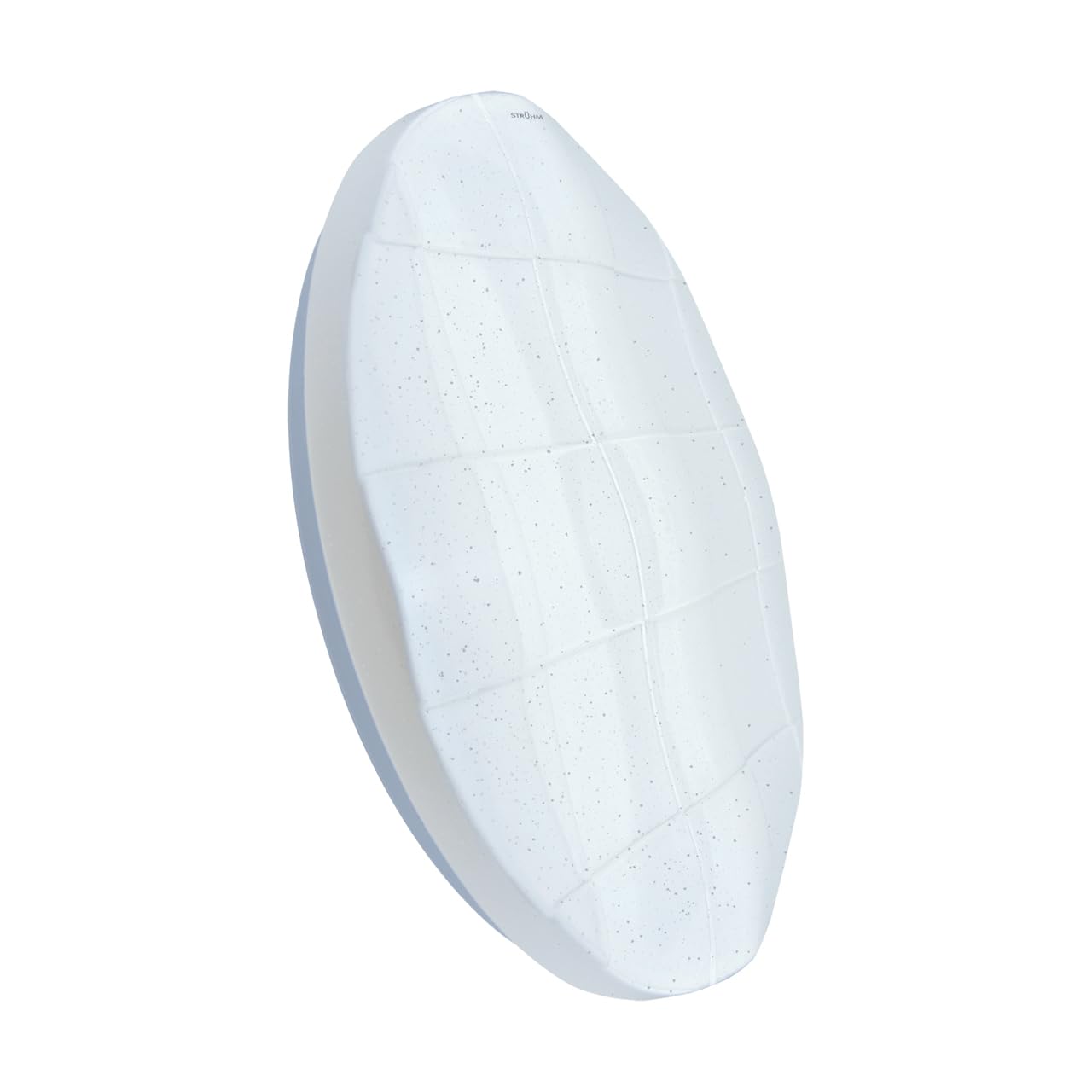 Licht-Erlebnisse LED Deckenleuchte mit Sternenhimmel rund Ø 37 cm IP44 Weiß 4000 K neutralweiß 2490 lm Deckenlampe Bad Badezimmerlampe
