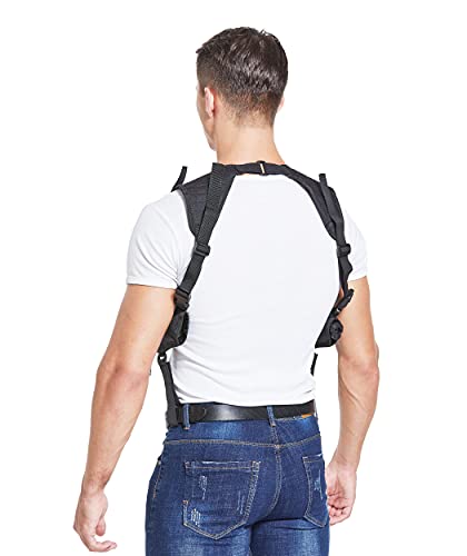 Gun Holster-Fits Compact To Large Handguns Concealed Carry Shoulder Holster With Double Holster Hand Gun Accessories #TOP5