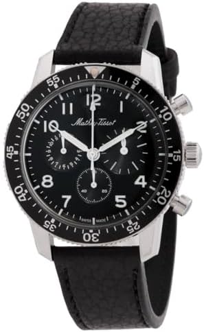Mathey-Tissot 1968 Chronograph Automatic Black Dial Men's Watch T...