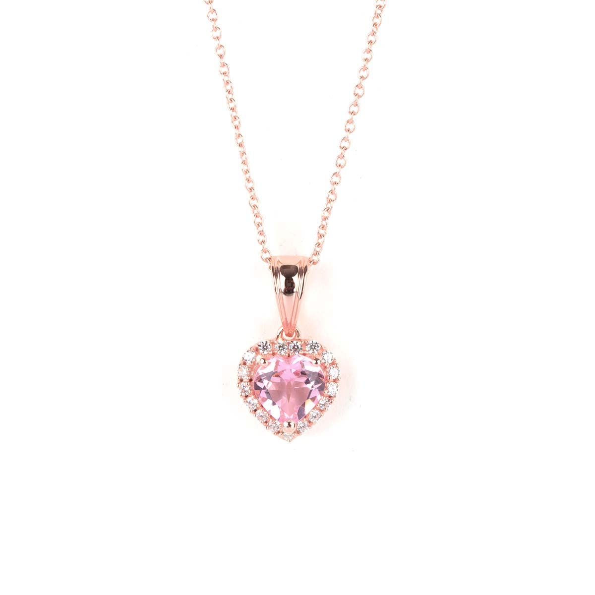 Shaya by CaratLane Rosy Haze Heart Pendant Necklace in Rose Gold Plated 925 Silver for Women (B09Z6PTRSS) Amazon Price History, Amazon Price Tracker