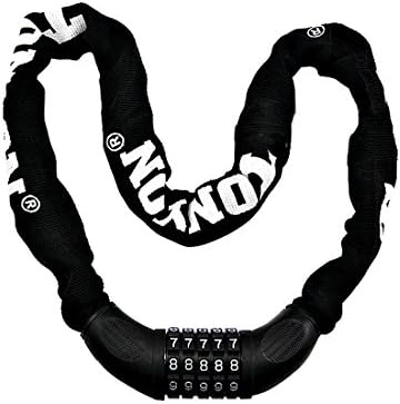 Abonnylv Bike Lock Heavy Duty Bicycle Chain Lock (Carrying Fixed frame) (Tonyon3)