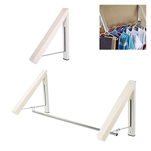 Cintres télescopiques etendoir pliant extérieur pour optimiser les petits balcons - 3