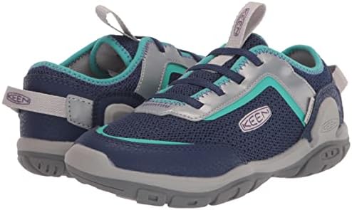 KEEN Knotch Tracer Comfortable Sneaker, Blue Depths/Silver, 9 US Unisex Little Kid | Image 6