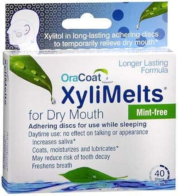 xylimelts discs for dry mouth
