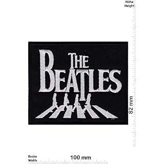 Beatles The Silver Black Écusson Patch en fer brodé sur accessoire – Image 2